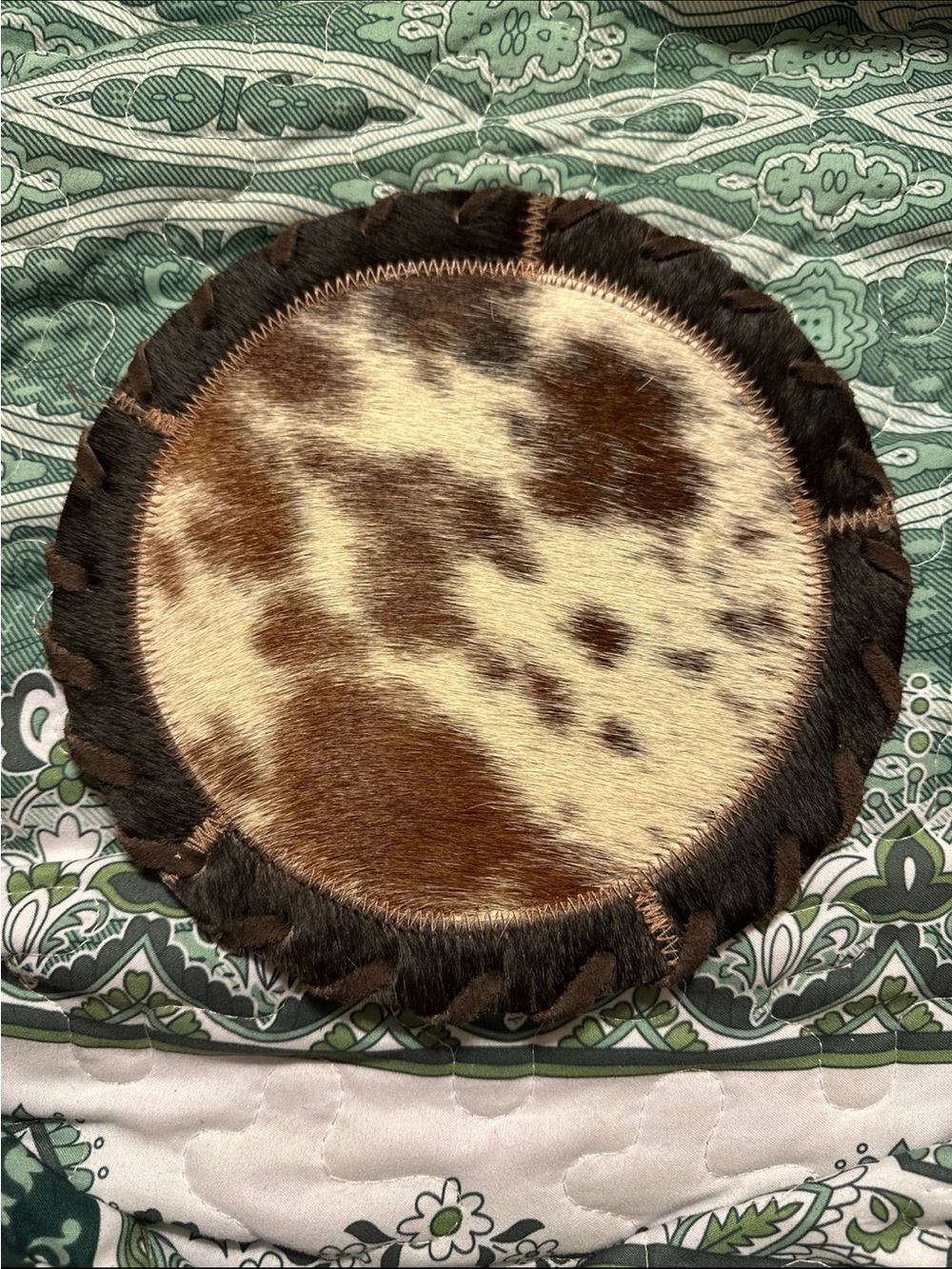 Real Cowhide Placemat